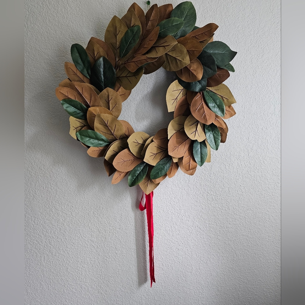 New Threshold Studio McGee Christmas wreath